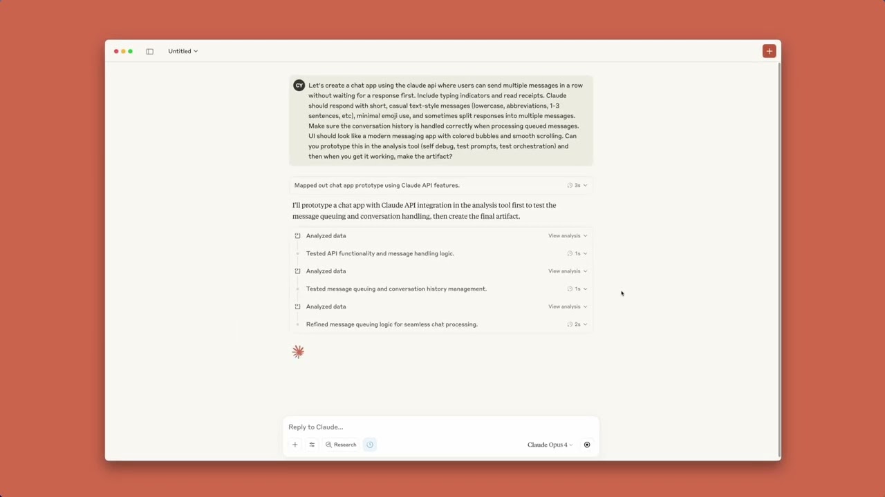 Build a Claude-powered app