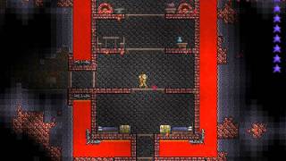 Terraria House in Hell
