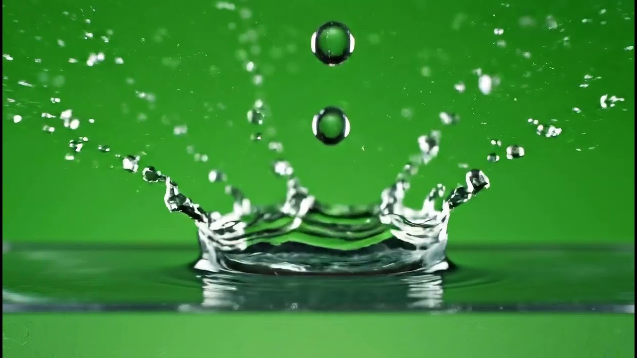 Emotional Green Screen Water Dripping Effect for Atmospheric Shots