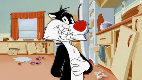 Looney Tunes - Sylvester Boomerang Bumper [4K]