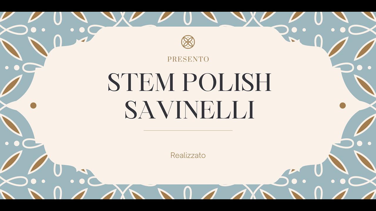 Stem Polish di Savinelli per la lucidatura e il mantenimento dei bocchini in ebanite