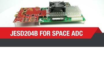 JESD204B for space ADC