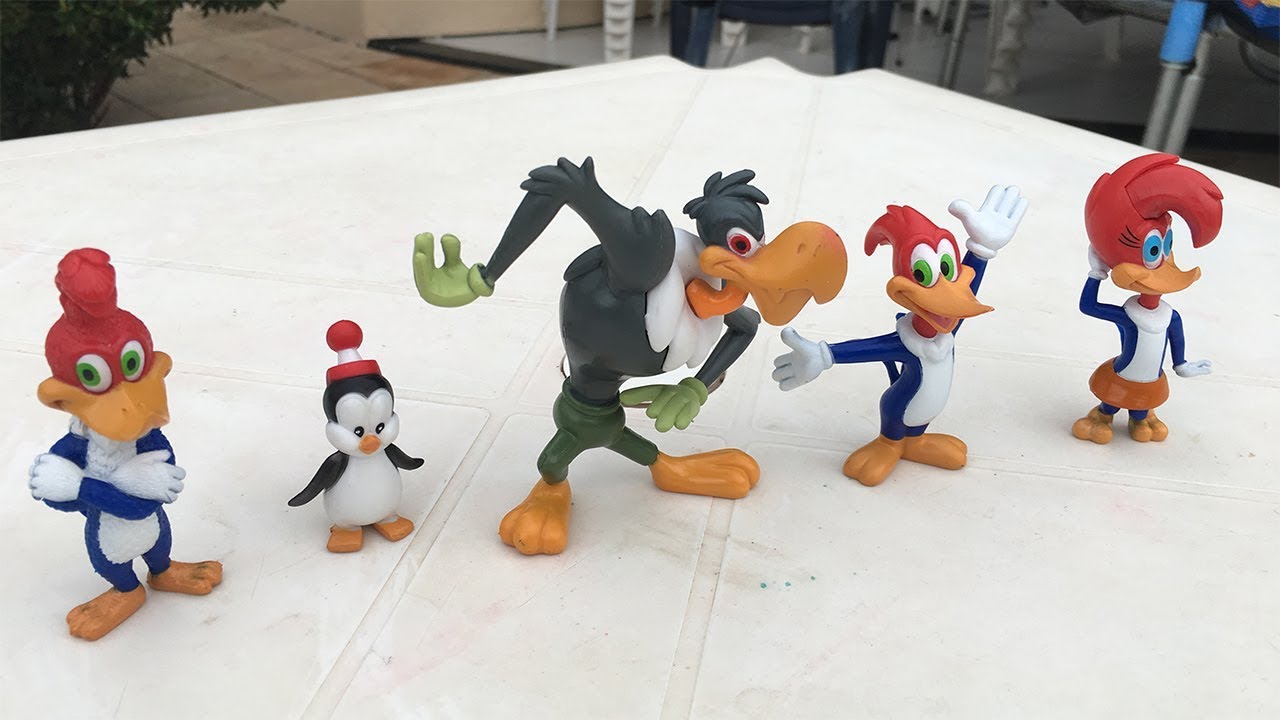 COMPREI A COLEÇÃO DE BONECOS DO PICA-PAU!