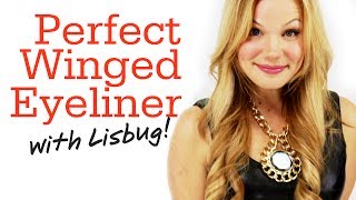Winged Eyeliner Makeup Tutorial With Lisbug - Seventeen Daily