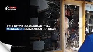 Download lagu A mentally ill man was arrested after he went on a rampage.