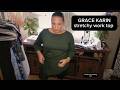 GRACE KARIN Women's 2026 Summer Peplum Tops, 3/4 Sleeve Dressy Casual Shirts, Business Blouses Trend