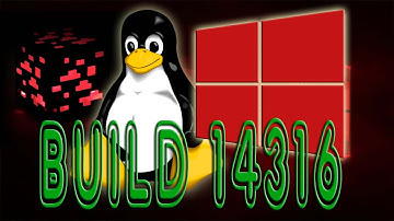 Windows 10 RedStone BUILD 14316 Full Review & New Features + Ubuntu Bash [Linux]