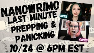 NaNoWriMo Prepping!