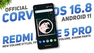 Corvus OS 16.8 Official For Redmi Note 5 Pro | Android 11 | Fps Info, Volume Styles, Per App Volume screenshot 5