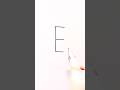 How to draw rocket from letter E #rocketdrawing #letterdrawing #easydrawingswithsimmi