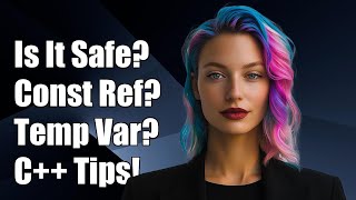Is It Safe to Use Const Reference for Temporary Variables in C++?