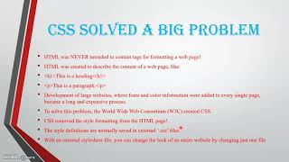 Web Development Session 5 Introduction to CSS