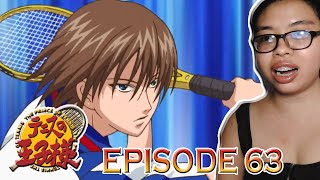 PRINCE OF TENNIS EPISODE 63 REACTION VIDEO | THE LAST OF THE TRIPLE COUNTERS