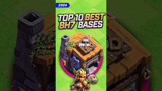 TOP 10 BEST BH7 BASES 😍 (Stage 1/2) #bh7 #bh7base #clashofclans #clashbabe #cocbases #coc