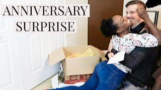 EMOTIONAL ANNIVERSARY SURPRISE! | She Didn't Expect This