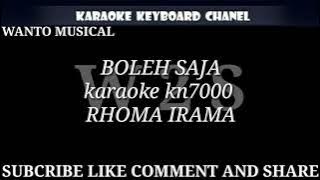 BOLEH SAJA VOC. RHOMA IRAMA KARAOKE KN7000