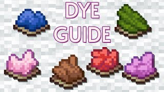 How to get every Dye in Minecraft