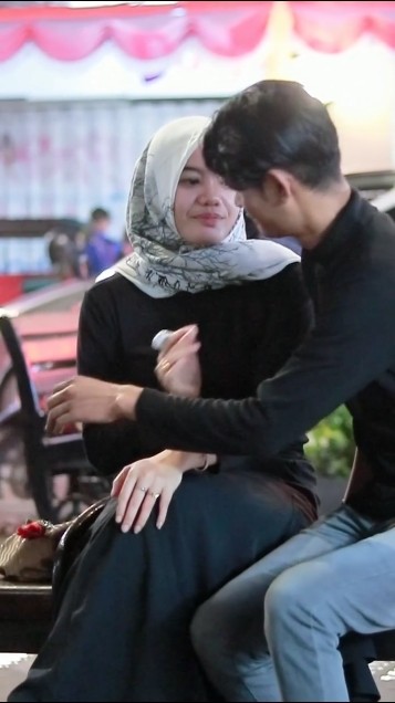 ukti cantik baper 😊 💕 #prank #baper #trending