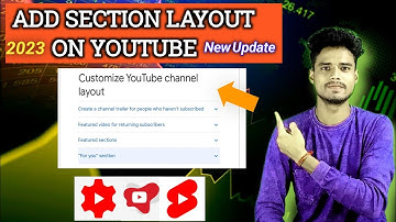 Add Section Customize On Your YouTube Channel Layout 2023 || YT पर Section Add करो  only 10 minutes🔥