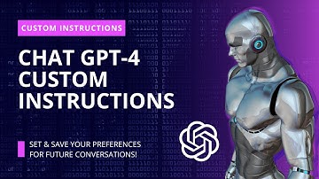 ChatGPT 4 - New Feature - Custom Instructions Is AWESOME! - Tutorial