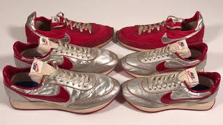 A Nike Shoe With 500 Swooshes! Nike Disco Dancing Solid Gold