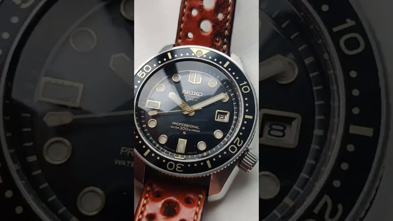 Seiko 6159-7001 (May 69) Hi Beat diver - YouTube