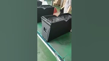 production line array speaker