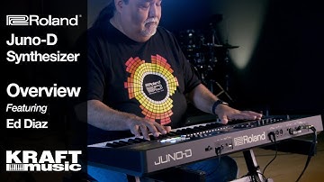 Roland Juno-D Synthesizer - Overview with Ed Diaz