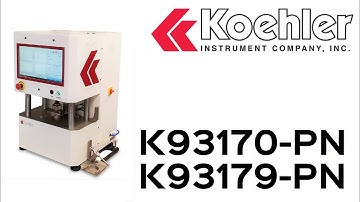 K9317X-PN - Benchtop Four Ball Wear and EP Tester (Operational Video) [English]