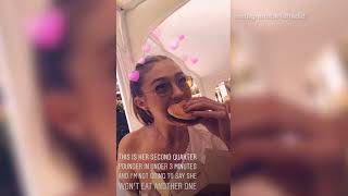 Slow down! Gigi Hadid chows down on burgers at a record pace