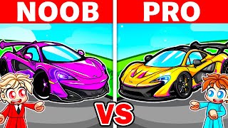 NOOB vs HACKER: I Cheated in a MCLAREN TUNING CHALLENGE (Roblox)