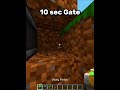Minecraft 10 sec Gate