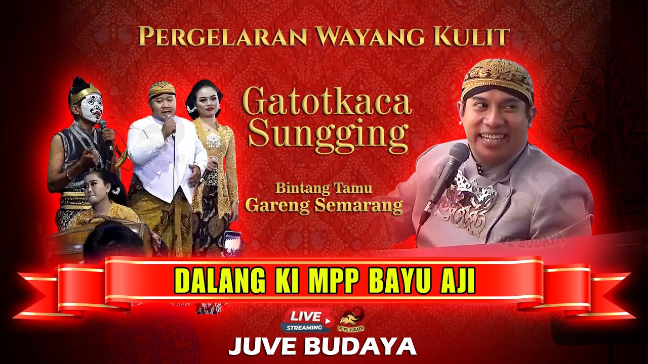 🔴 WAYANG KULIT KI BAYU AJI - GATOGKACA SUNGGING - GARENG SEMARANG (REC)