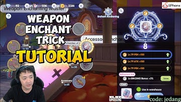 Enchant Trick on Weapon - ROX Global