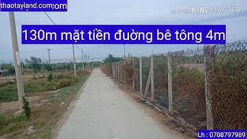 Bán đất cần giờ lô góc 2 mặt tiền