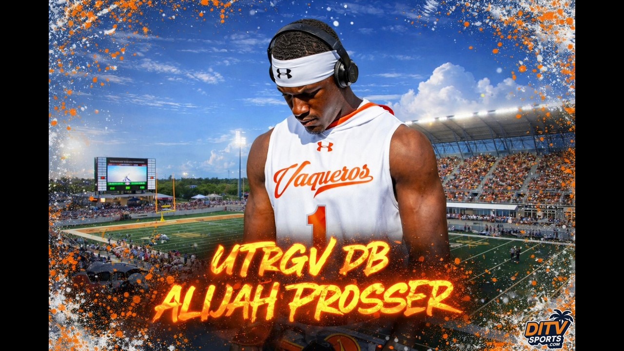 UTRGV DB Alijah “P-Nutt” Prosser | Freshman All-American Talks Journey, Family & “Heart Over Height”