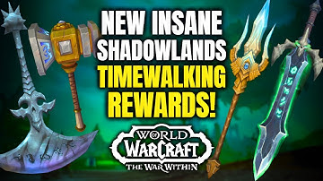 Shadowlands Timewalking Preview & Rewards! Unique Cosmetics, New Mounts & More! WoW Patch 11.2.7
