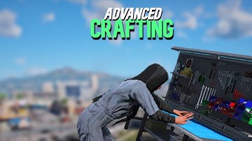QB / QBX / ESX - Advanced Crafting Script | Install & Showcase | FiveM Tutorial 2025