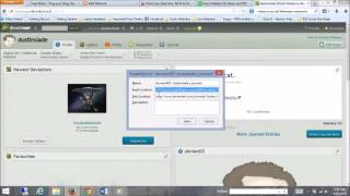 How to find your Social Media RSS feed.  Firefox browser required