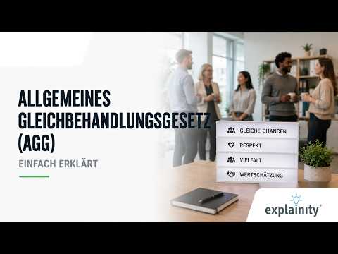 General Act on Equal Treatment (AGG) explained simply (explainity® explainer video) - Licensed video