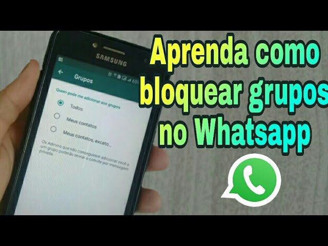 Como travar grupo ou contatos #fy #fypシ #whatsapp #sefudeuuu