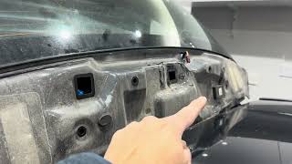 Mercedes B Class (W246) - GPS Antenna A2/23 Location and Replacement