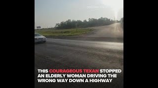 Man stops 94-year-old wrong-way driver on Texas highway