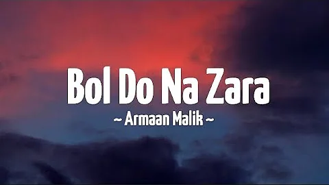 bol do na zara song lyrics