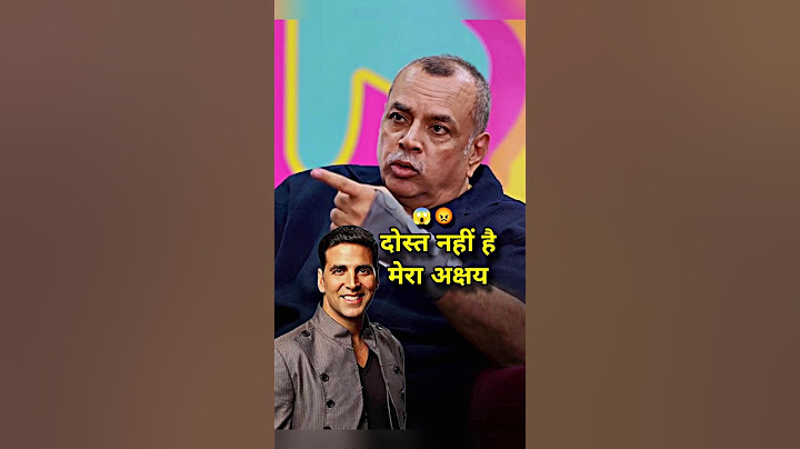 Paresh Rawal on Akshay Kumar #podcast #pareshrawal #akshaykumar #bollywood #controversyvideo #shorts