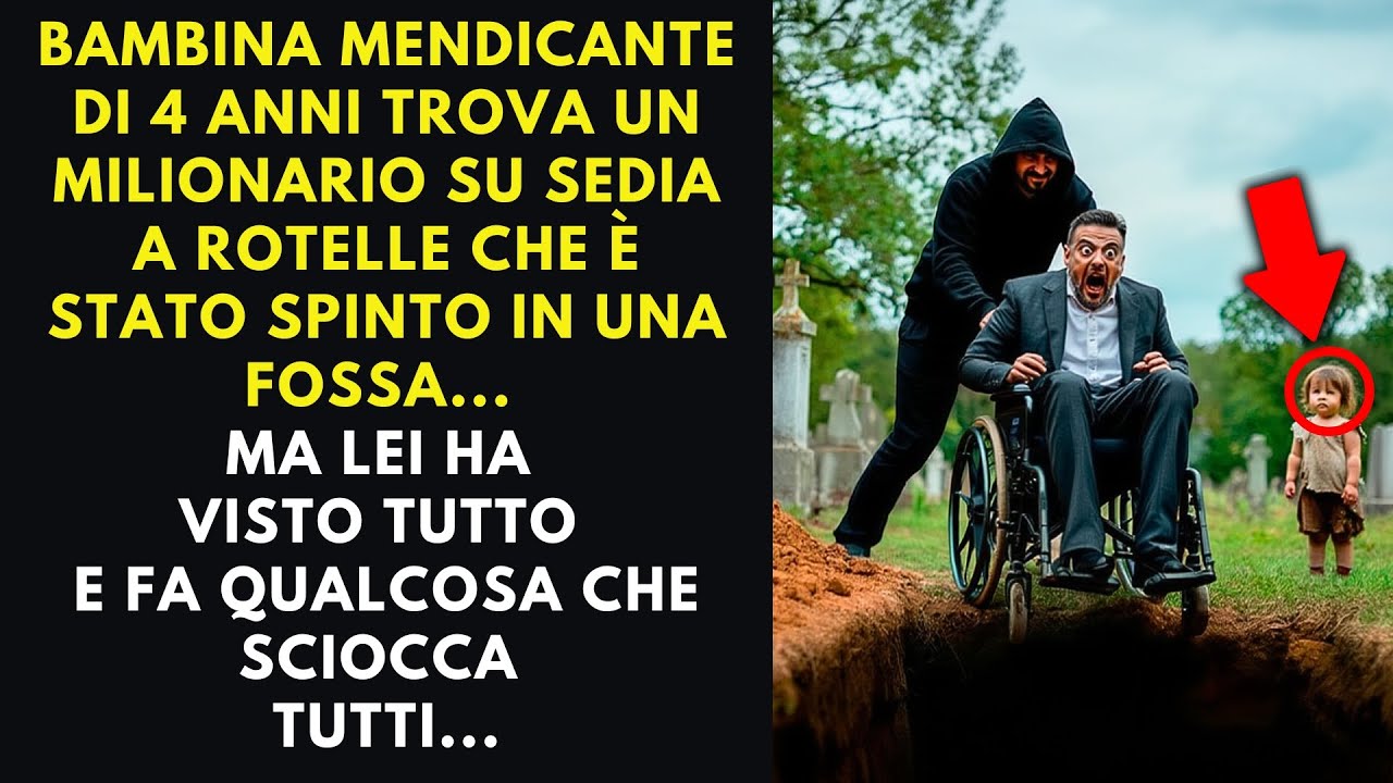 BAMBINA MENDICANTE DI 4 ANNI TROVA UN MILIONARIO SPINTO IN UNA FOSSA ...