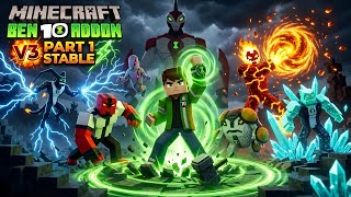 Minecraft Ben 10 mod download || MCPE Ben 10 addon 1.21+ latest version V3 stable screenshot 5