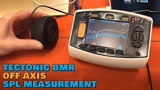 Tectonic BMR Off Axis SPL Measurement Demo Using Zumi Systems