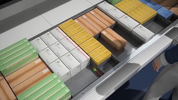 Laser Pointer bij  Modula verticale liftsystemen