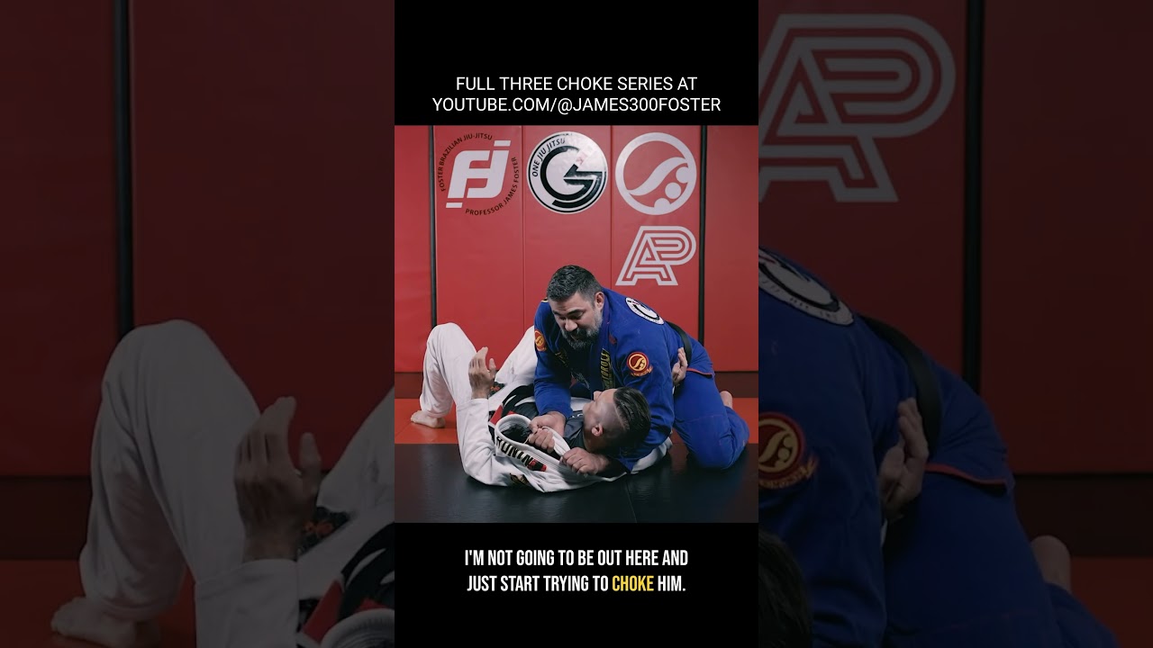 Lapel Baseball Choke, one of a three part series, full video on channel. #bjj #300foster #fosterbjj